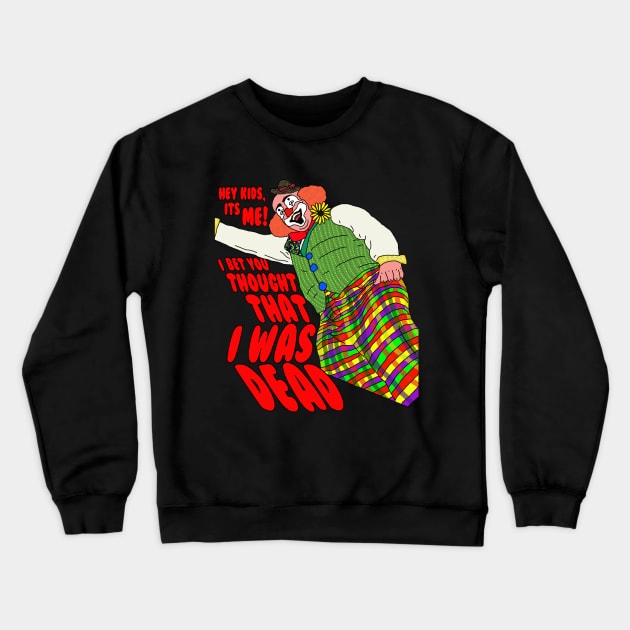 Clown Crewneck Sweatshirt by Lydia's Green Light Closet 